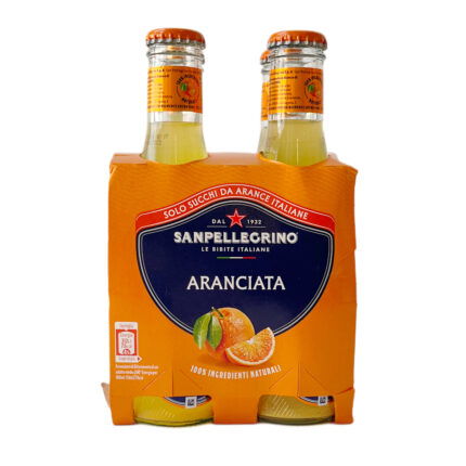 SUC DE PORTOCALE SANPELLEGRINO 4 X 200 ML