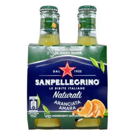 SUC DE PORTOCALE AMARE SANPELLEGRINO 4 X 200 ML