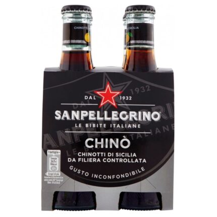 BAUTURA CARBOGAZOASA CHINO SANPELLEGRINO 4 X 200 ML
