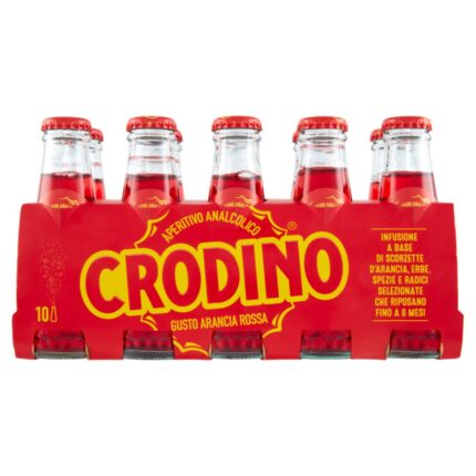 BAUTURA APERITIV PORTOCALE ROSII CRODINO 10 X 100 ML
