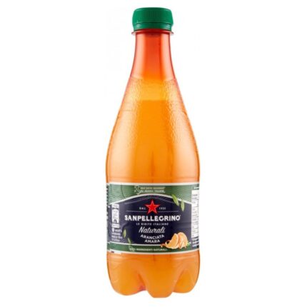 BAUTURA CARBOGAZOASA PORTOCALE AMARE SANPELLEGRINO 450 ML