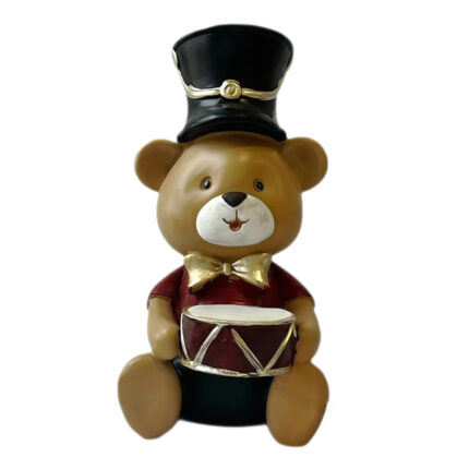 DECORATIUNE URS CU TOBA DIN POLIRASINA PREZIOSA HOME