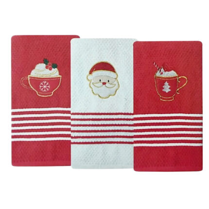 SET 3 PROSOAPE BUCATARIE DIN BUMBAC BALOCCO PREZIOSA HOME
