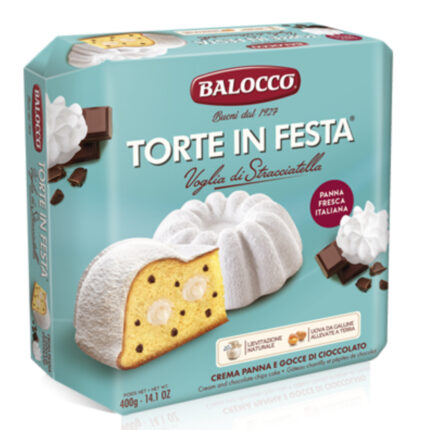 PRAJITURA TORTE IN FESTA STRACCIATELLA BALOCCO 400 G