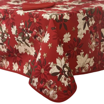 FATA DE MASA 140 X 355 CM CU 18 SERVETELE ASORTATE SANTA PREZIOSA HOME