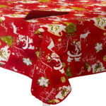 FATA DE MASA 140 X 445 CM CU 24 SERVETELE ASORTATE SANTA PREZIOSA HOME