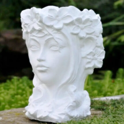 VAZA ALBA LA PRIMAVERA