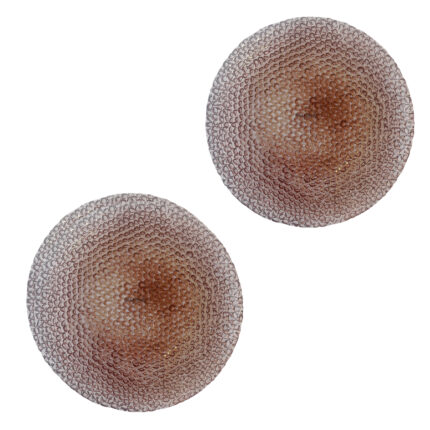 SET 2 FARFURII STICLA 21 CM DROP BRANDANI