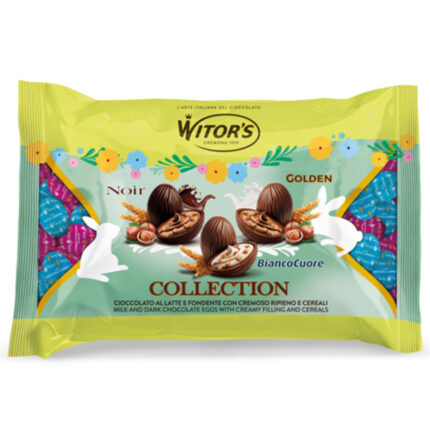 OUA DE CIOCOLATA UMPLUTE CU CREMA SI CEREALE WITOR'S 900 G