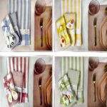 SET 3 PROSOAPE BUCATARIE BUMBAC 45 X 70 CM MELANIE PREZIOSA HOME