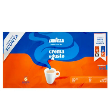 CAFEA MACINATA 9/10 CREMA E GUSTO LAVAZZA 4 X 250 G