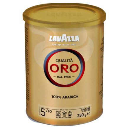 CAFEA MACINATA 100% ARABICA 5/10 LAVAZZA ORO 250 G
