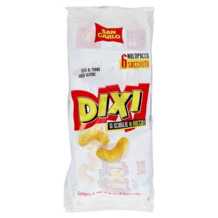 PUFULETI CU AROMA DE BRANZA DIXI SAN CARLO 6X20=120 G