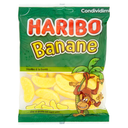 JELEURI CU GUST DE BANANE HARIBO 175 G