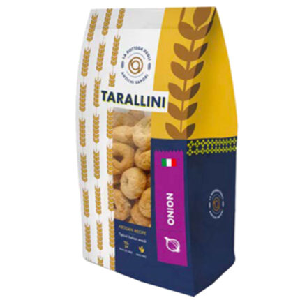 BISCUITI TARALLINI CU AROMA DE CEAPA 250 G