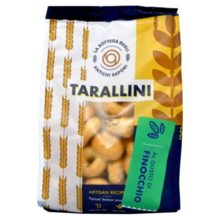 BISCUITI TARALLINI CU AROMA DE FENICUL 250 G