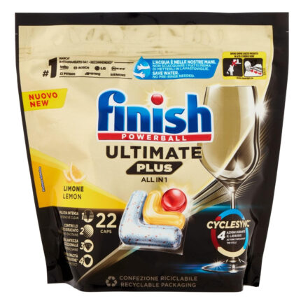 CAPSULE PENTRU MASINA DE VASE FINISH ULTIMATE 22 CAPSULE