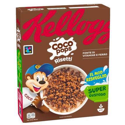 CEREALE COCO POPS RISETTI KELLOG'S 330 G