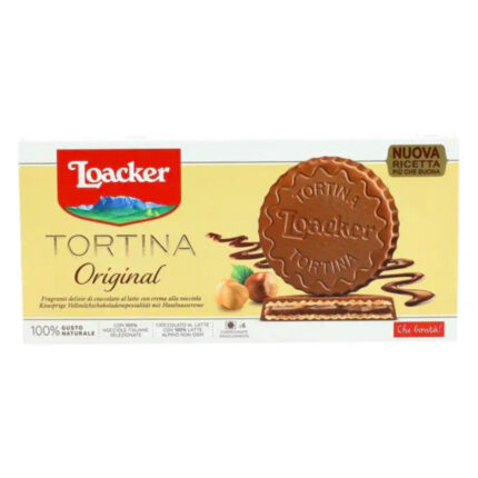 NAPOLITANE INVELITE IN CIOCOLATA TORTINA LOACKER 63 G