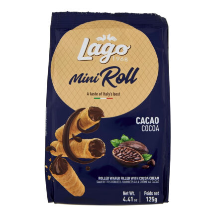 NAPOLITANE ROLL CACAO LAGO 125 G