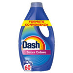 DETERGENT LICHID PENTRU RUFE COLORATE DASH SALVA COLORE 60 SPALARI 2,7 L