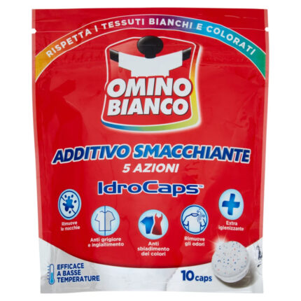 ADITIV CAPSULE RUFE ALBE SI COLORATE OMINO BIANCO 10 CAPSULE 200 G
