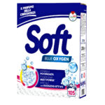 DETERGENT RUFE PULBERE SOFT BLUE OXYGEN 105 SPALARI 5,25 KG