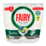DETERGENT PENTRU MASINA DE VASE FAIRY PLATINUM 25 CAPSULE 373 G