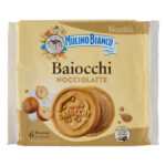 BISCUITI UMPLUTI CU CREMA DE ALUNE BAIOCCHI NOCCIOLATTE MULINO BIANCO 168 G