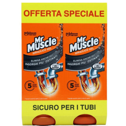 GEL PENTRU DESFUNDAT TEVILE MR MUSCLE 2X1000 ML