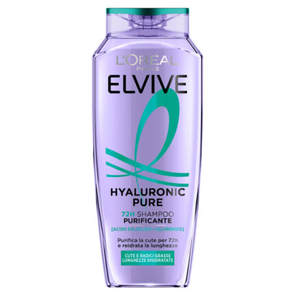 SAMPON PURIFICATOR CU ACID SALICILIC SI HIALURONIC ELVIVE L'OREAL PARIS 250 ML