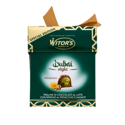 PRALINE DE CIOCOLATA CU CREMA DE FISTIC SI CATAIF WITOR'S 150 G