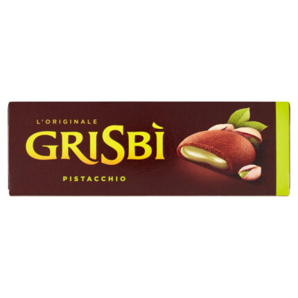 BISCUITI CU CREMA DE FISTIC GRISBI 135 G