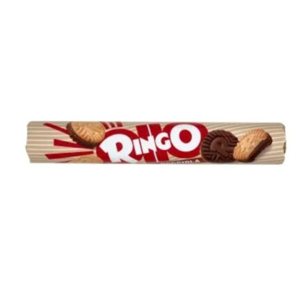 BISCUITI CU CREMA DE ALUNE RINGO 165 G