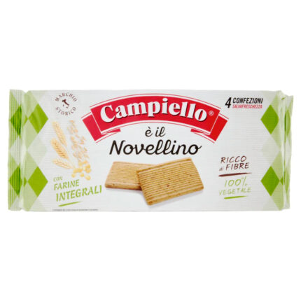 BISCUITI CU FAINA INTEGRALA NOVELLINO CAMPIELLO 380 G