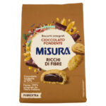 BISCUITI CU FAINA INTEGRALA SI CIOCOLATA MISURA 260 G
