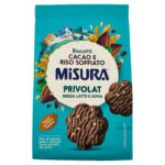 BISCUITI CU CACAO SI OREZ EXPANDAT MISURA FARA LAPTE SI OUA 290 G
