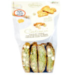 BISCUITI CANTUCCINI CU FISTIC SI MIGDALE MONARDO 220 G
