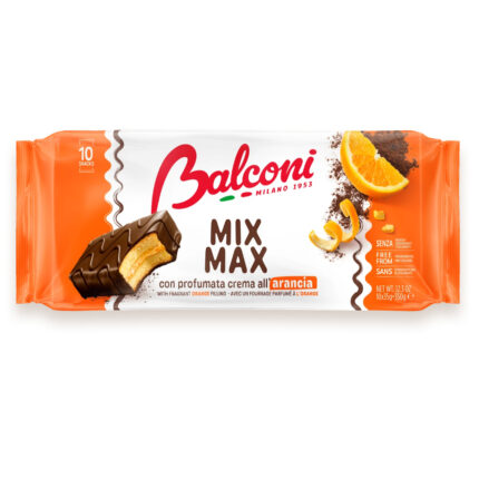 PRAJITURA MIX MAX CU PORTOCALA ARANCIA BALCONI 350 G