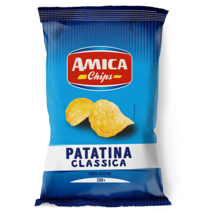 CHIPSURI DIN CARTOFI CU SARE AMICA CHIPS 200 G