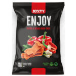 CHIPSURI DIN CARTOFI CU PIPER SI CEAPA VERDE JOXTY 40 G