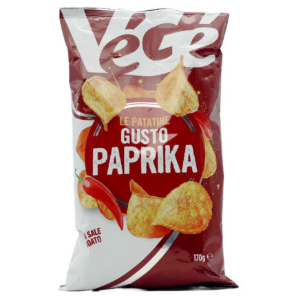 CHIPSURI DIN CARTOFI CU PAPRIKA VEGE 170 G