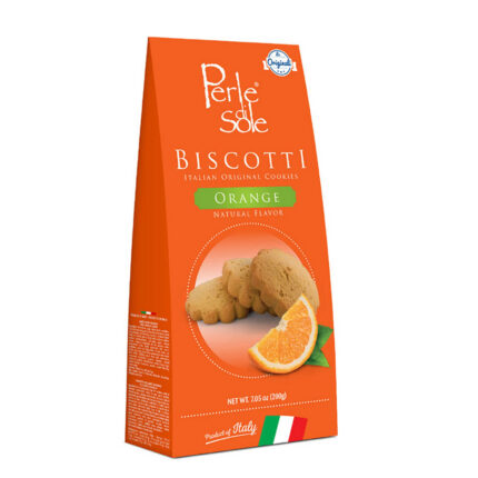 BISCUITI CU AROMA DE PORTOCALE PERLE DI SOLE 200 G