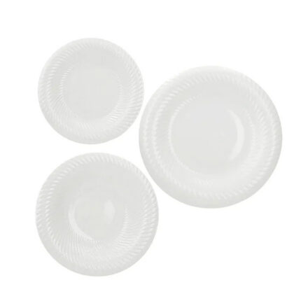 SET 18 FARFURII PORTELAN OPTICAL BRANDANI