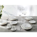 SET 18 FARFURII PORTELAN OPTICAL BRANDANI - imagine 2