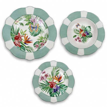 SET 18 FARFURII PORTELAN OASI BRANDANI