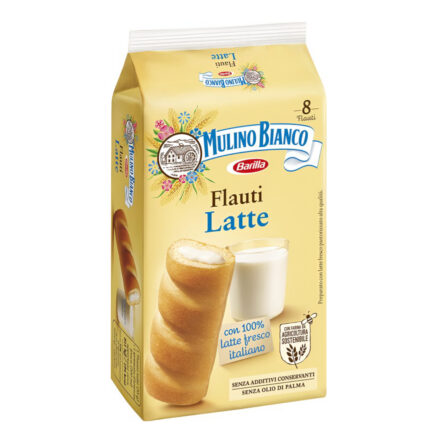 FURSECURI UMPLUTE CU CREMA DE LAPTE FLAUTI MULINO BIANCO 280 G