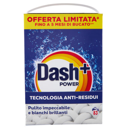 DETERGENT DE RUFE PULBERE DASH 83 SPALARI 4,15 KG