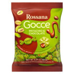 BOMBOANE DE FISTIC UMPLUTE CU CIOCOLATA ROSSANA 150 G